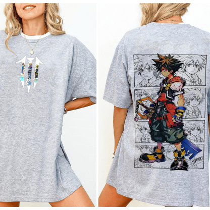 Kingdom Hearts Oversized T-shirt/Crewneck/Hoodie