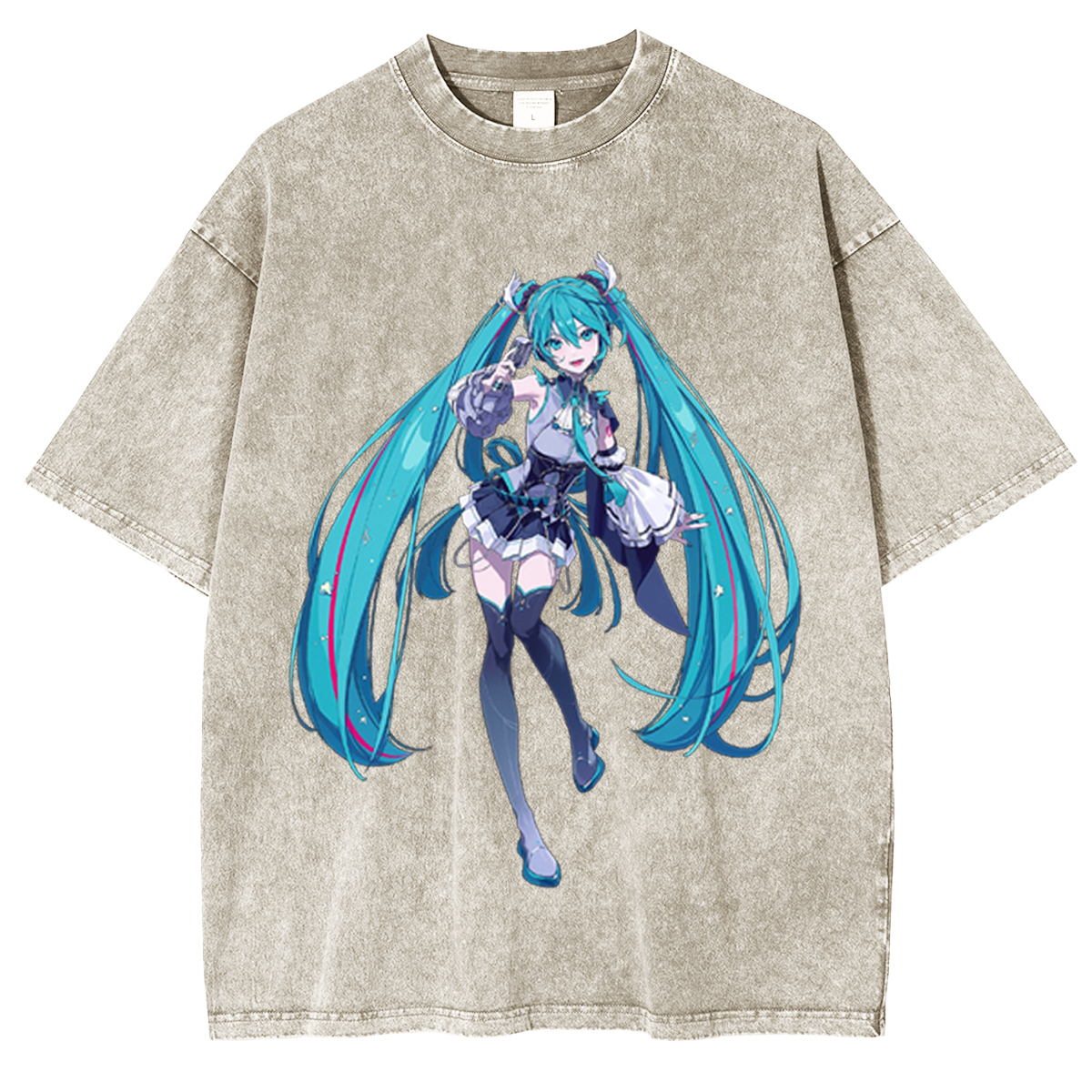 Hatsune Miku Vintage Washed T-shirt/Crewneck/Hoodie