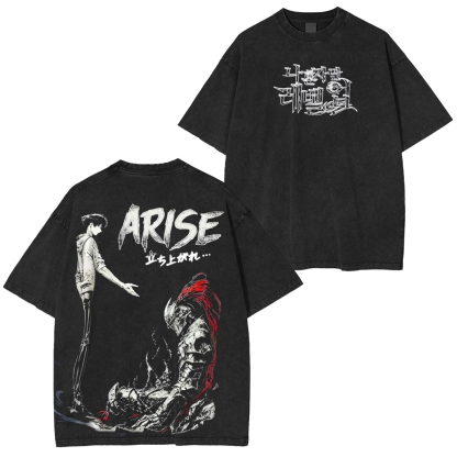 Arise Solo Leveling Unisex Washed T-Shirt
