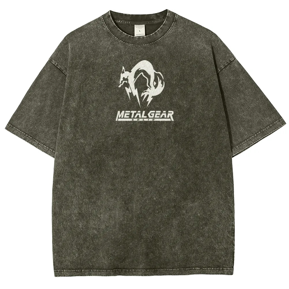 Metal Gear Solid Unisex Washed T-Shirt