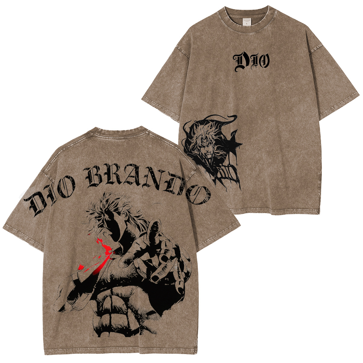 JoJo's Dio Brando Unisex  Washed T-Shirt