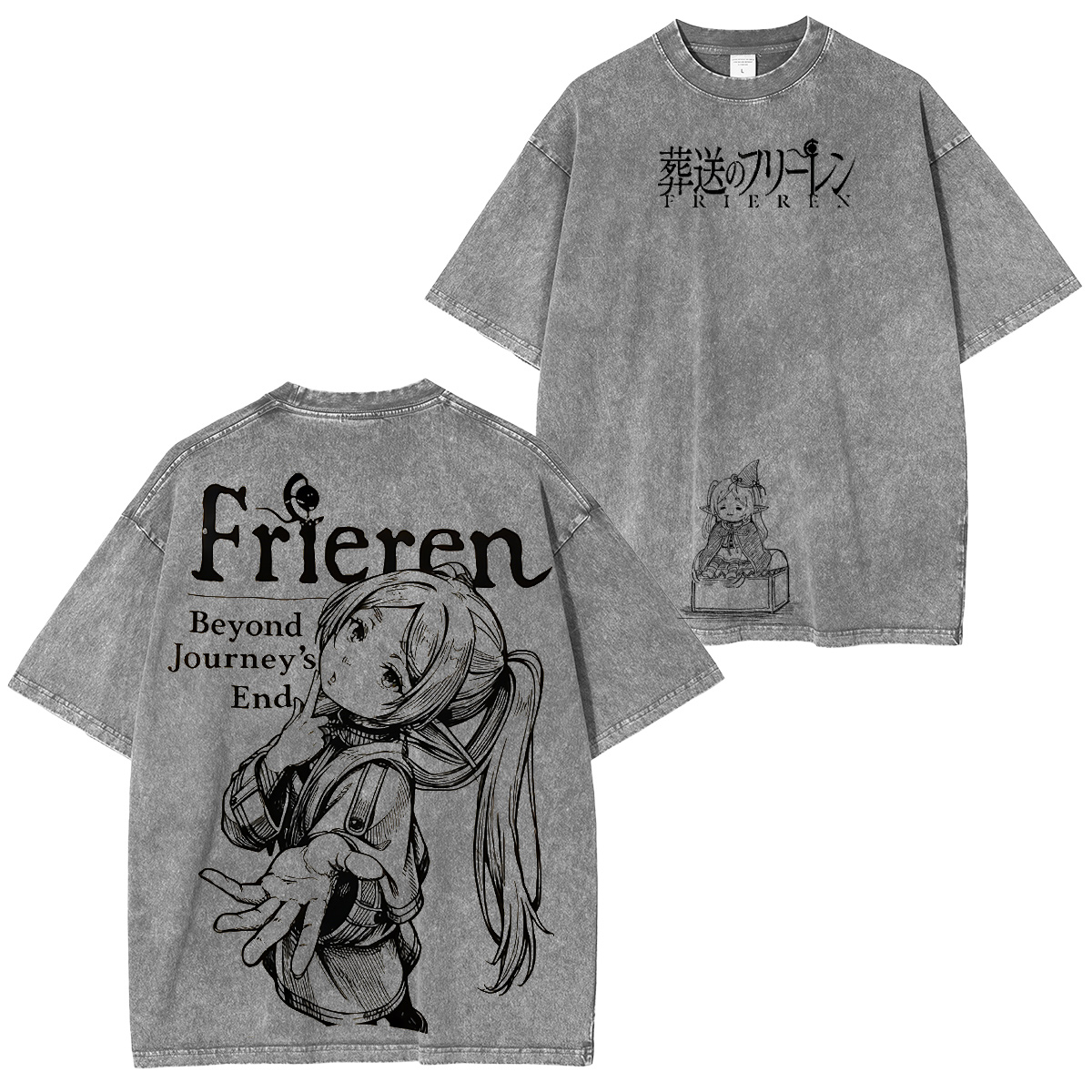 Frieren Beyond Journey's End Oversized T-shirt/Crewneck/Hoodie