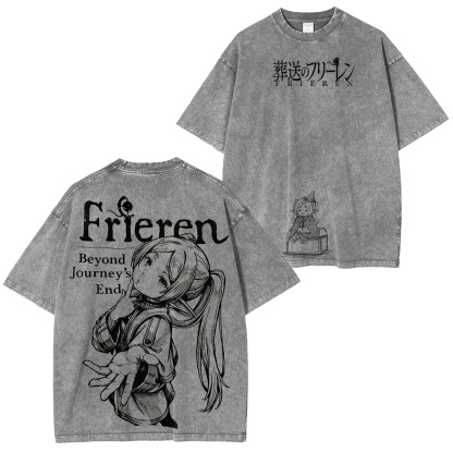 Frieren Beyond Journey's End Oversized T-shirt/Crewneck/Hoodie
