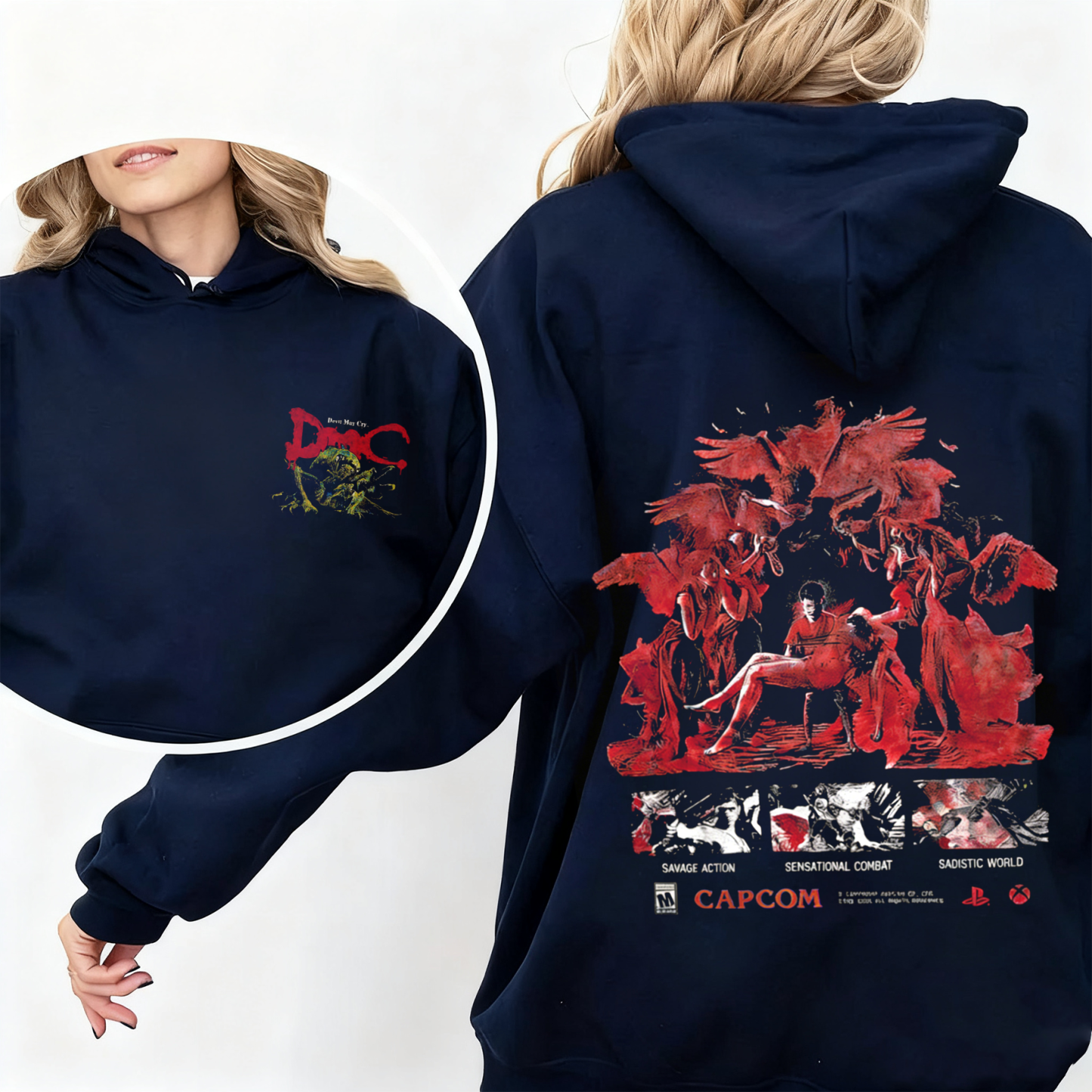 Devil May Cry Vintage Unisex T-shirt/Crewneck/Hoodie