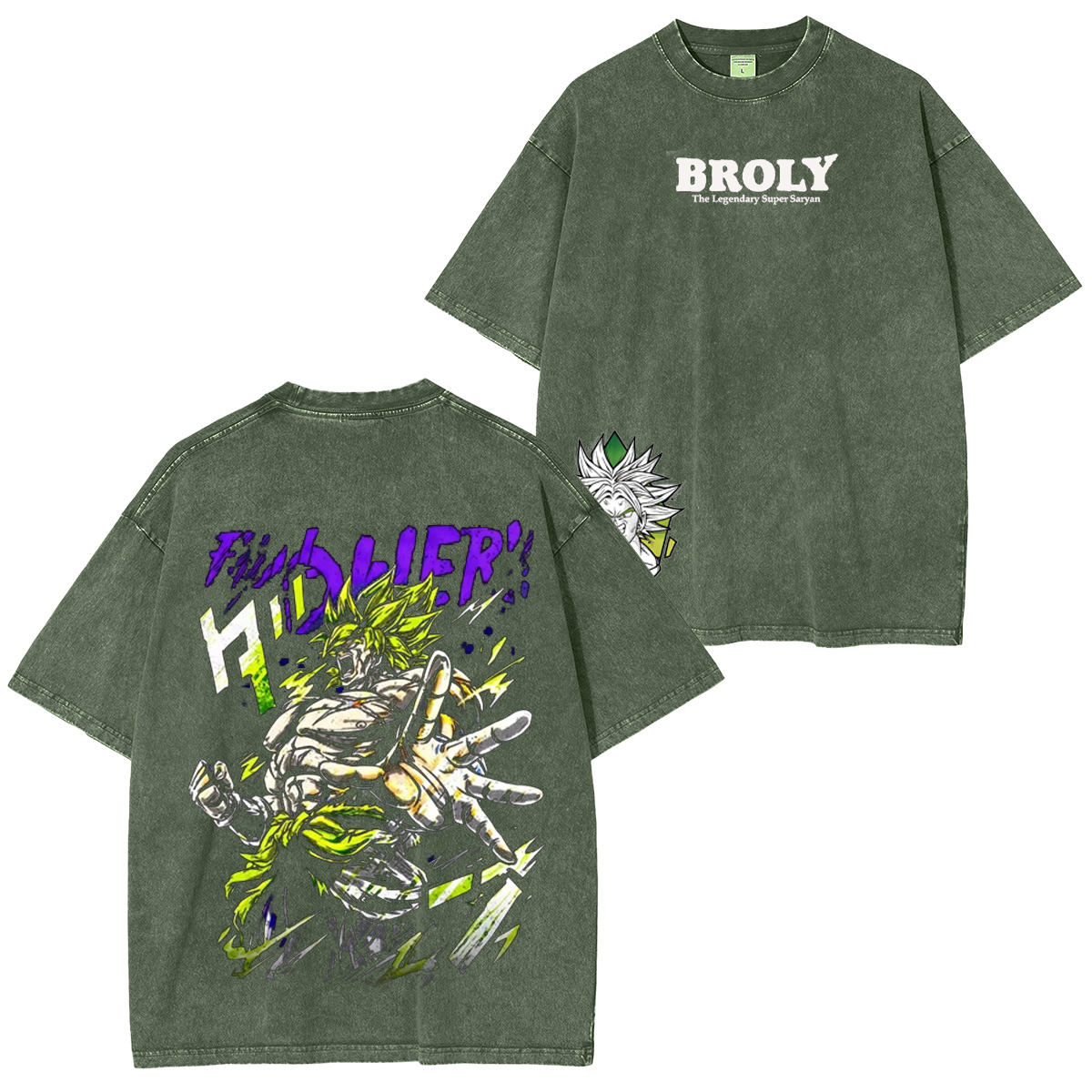 Dragon Ball Z  Anime Washed T-shirt/Crewneck/Hoodie
