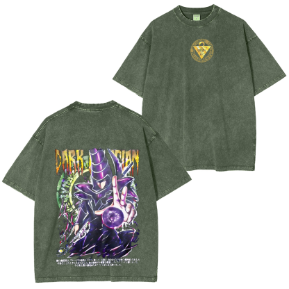 Yu-Gi-Oh! Dark Magician vintage Washed T-shirt/Crewneck/Hoodie