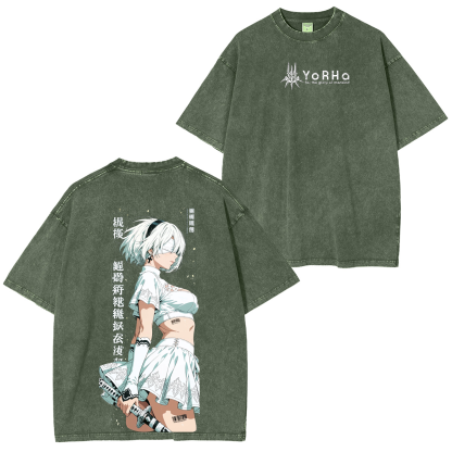 NieR: Automata Washed T-shirt/Crewneck/Hoodie