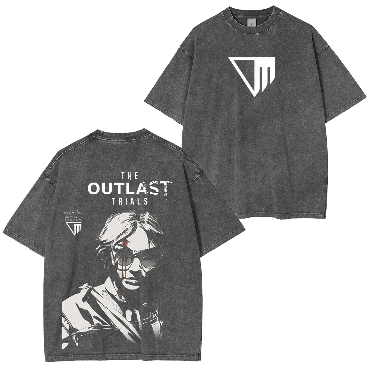 The Outlast Trials Horror Game Washed T-shirt/Crewneck/Hoodie