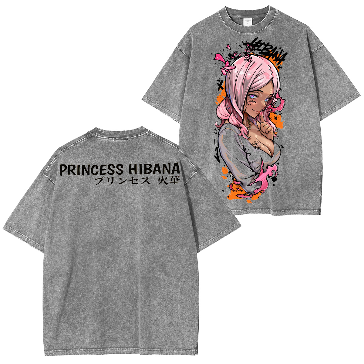 Hibana Fire Force Oversized T-shirt/Crewneck/Hoodie
