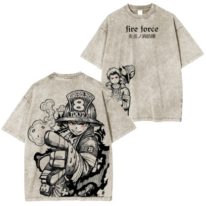Fire Force Oversized T-shirt/Crewneck/Hoodie