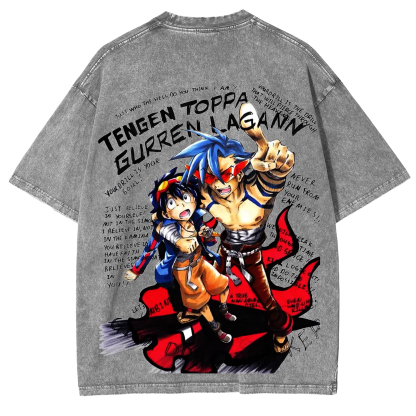 Tengen Toppa Gurren Lagann Anime T-Shirt