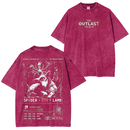The Outlast Trials Spider Unisex Washed T-Shirt