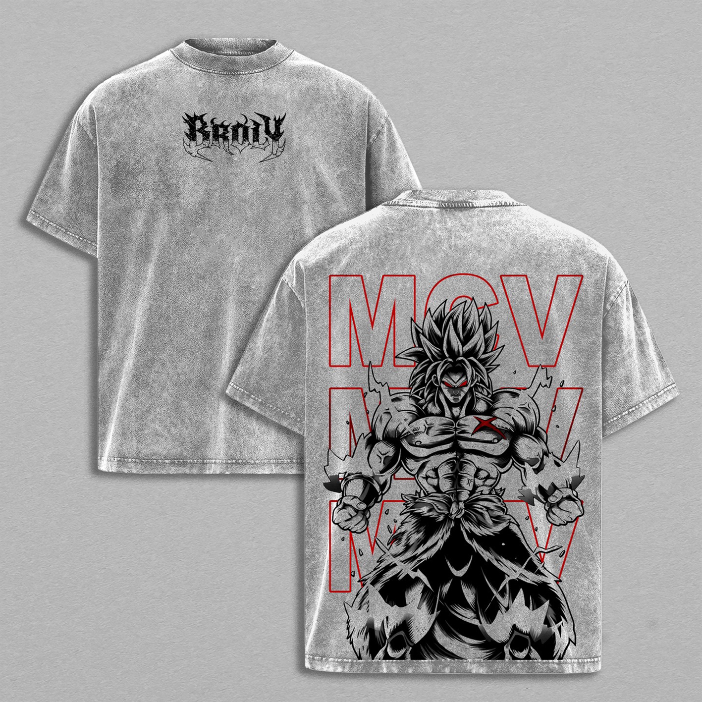 Broly? ?Dragon Ball Washed T-shirt/Crewneck/Hoodie