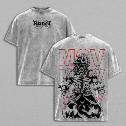 Broly? ?Dragon Ball Washed T-shirt/Crewneck/Hoodie