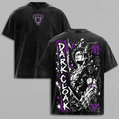 Black Clover Unisex Washed T-Shirt