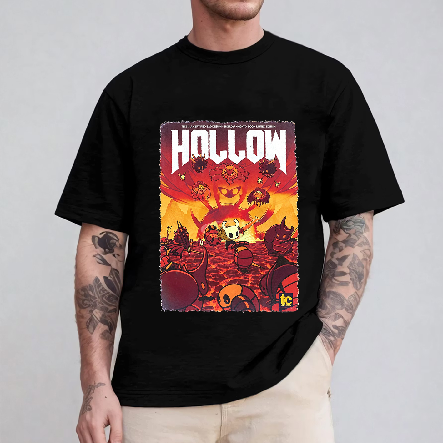 HOLLOW KNIGHT X DOOM Unisex T-shirt/Crewneck/Hoodie