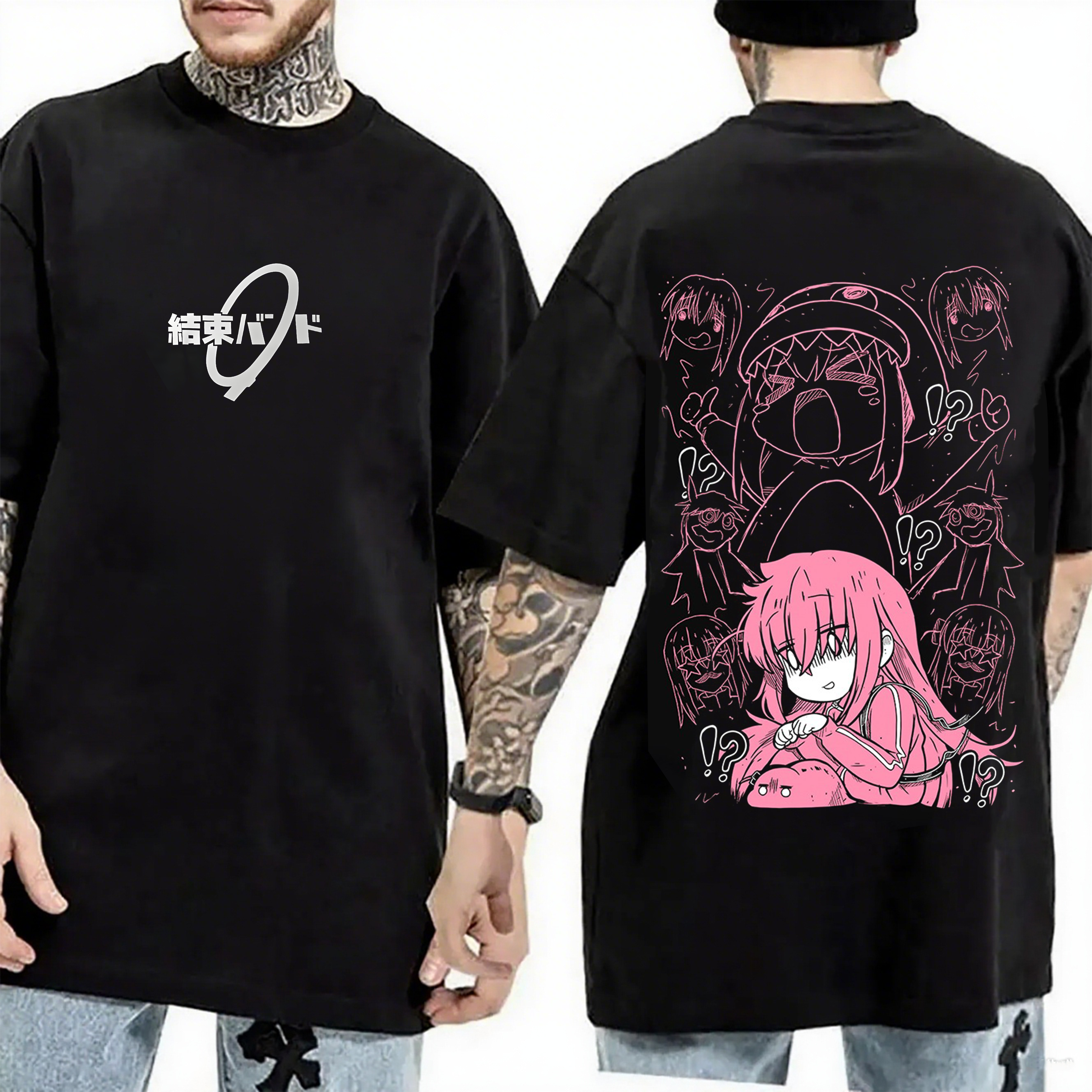 Pure Cotton Bocchi The Rock Gotou Hitori Unisex Shirt/Crewneck/Hoodie
