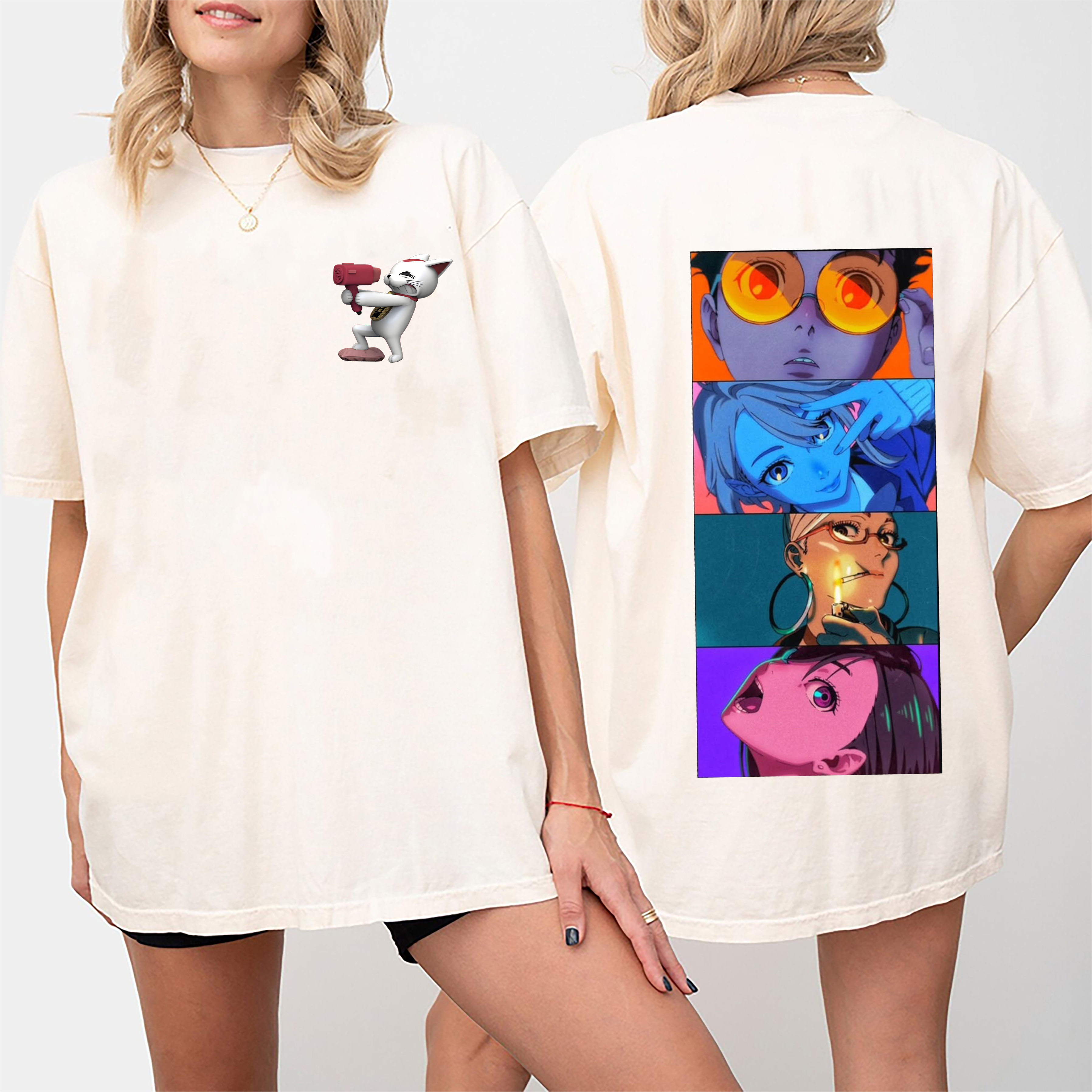 Dandadan Clothing Danda Dan Momo Ayase Anime Cosplay Unisex Shirt/Crewneck/Hoodie