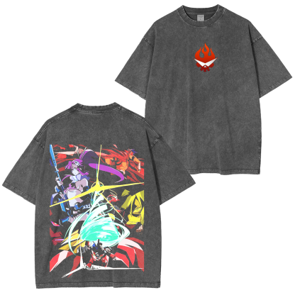 Tengen Toppa Gurren Lagann Washed T-Shirt