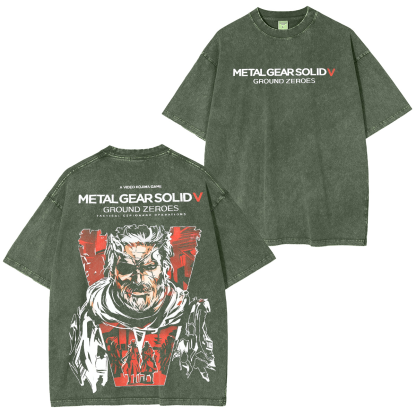 Metal Gear Solid V: Ground Zeroes Washed T-Shirt