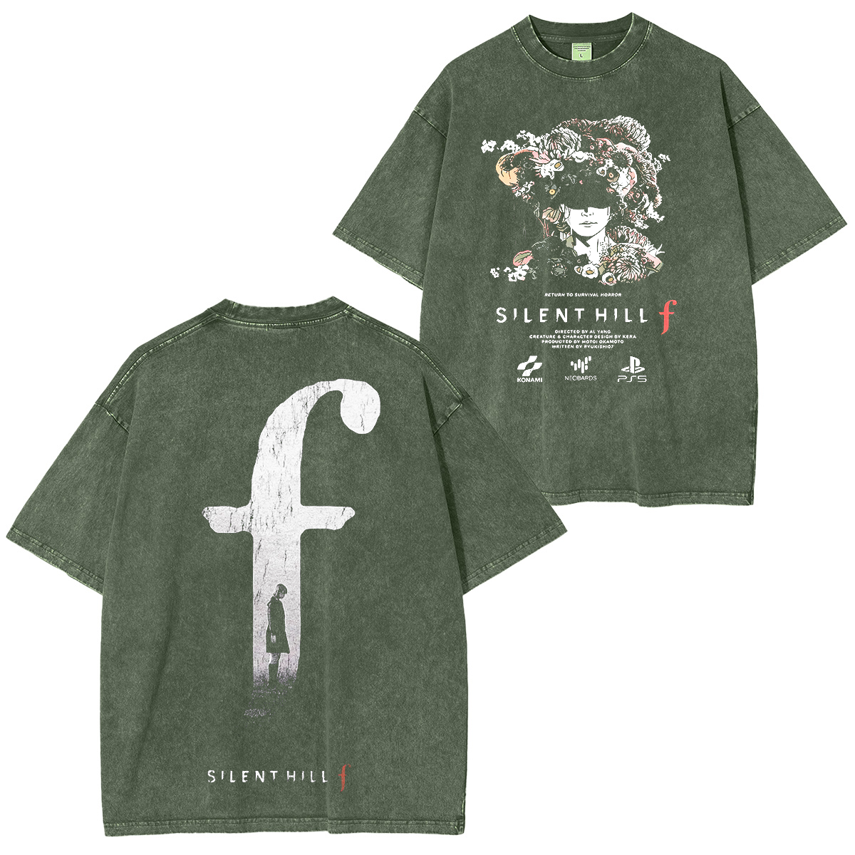 Silent Hill f Washed T-Shirt