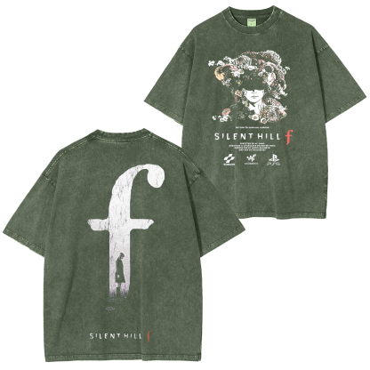Silent Hill f Washed T-Shirt