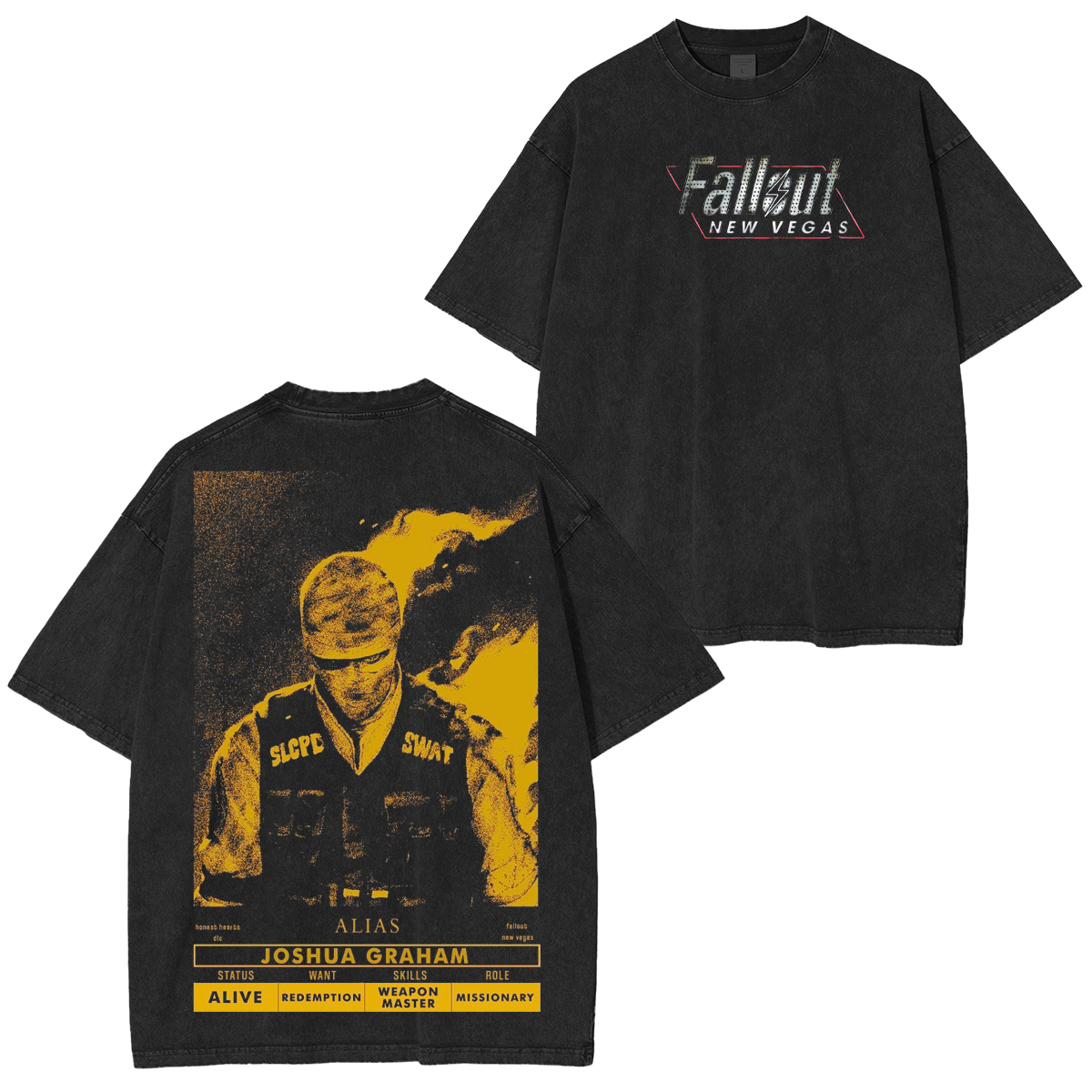 Fallout Washed T-shirt/Crewneck/Hoodie