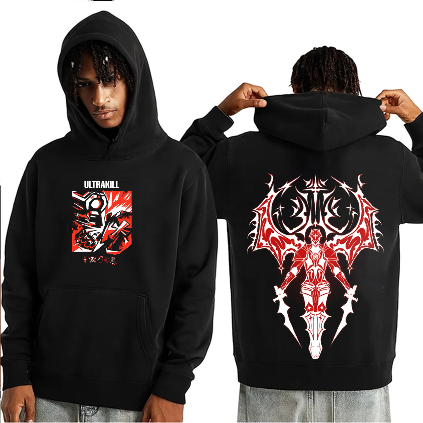 ULTRAKILL Oversized Washed T-shirt/Crewneck/Hoodie