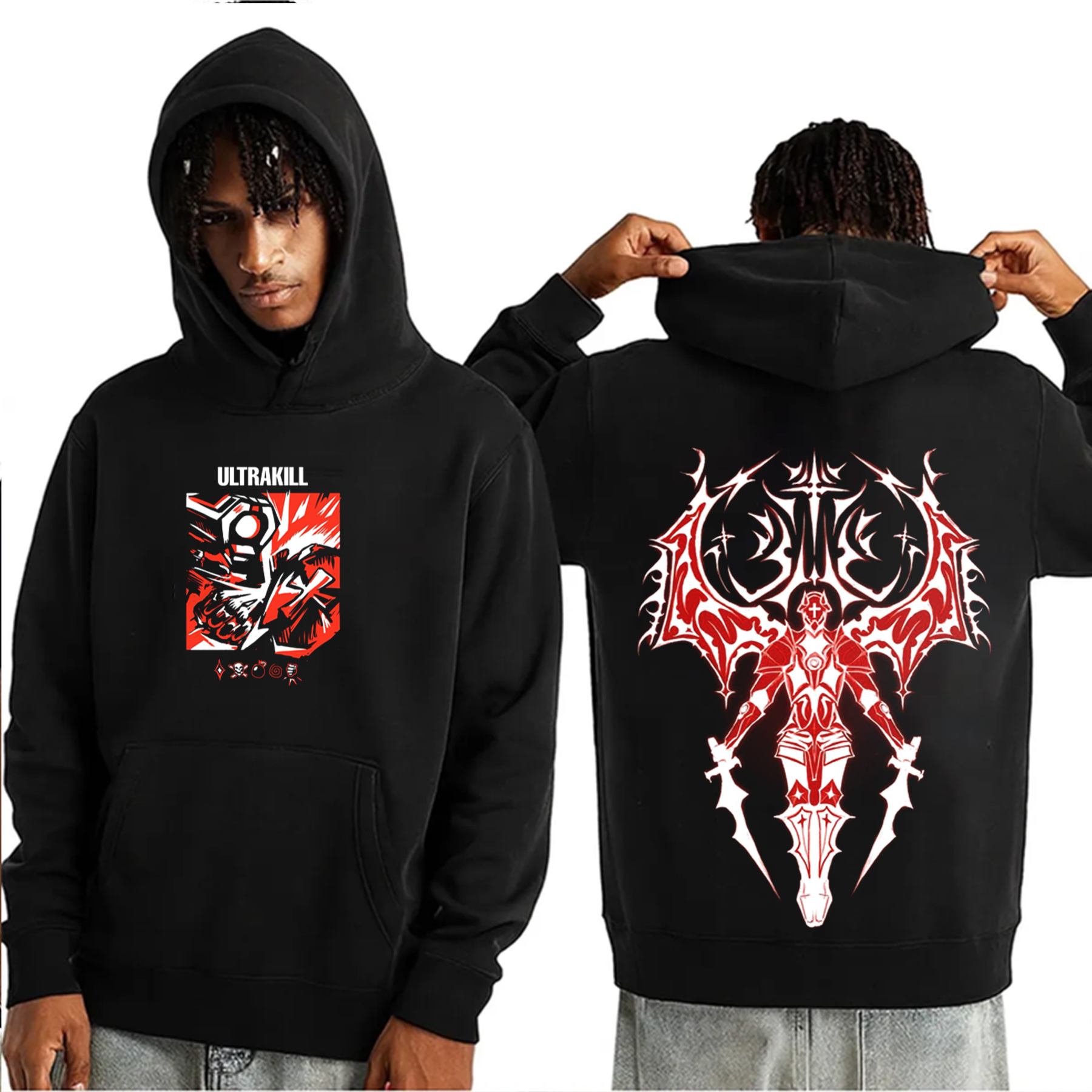 ULTRAKILL Oversized Washed T-shirt/Crewneck/Hoodie
