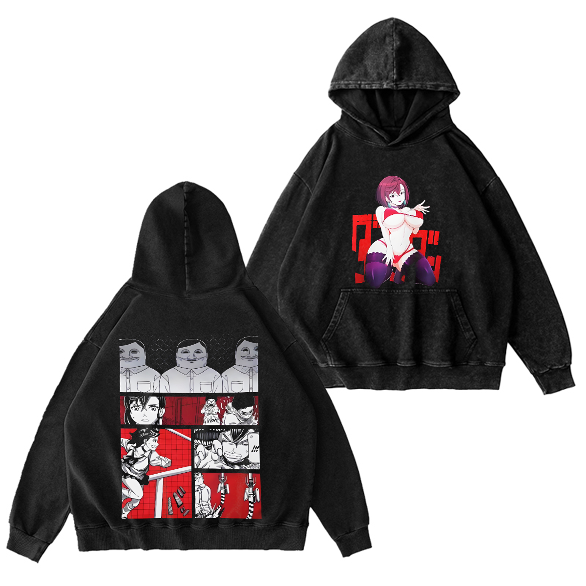 Dandadan Momo Super Naturals Vintage Oversized T-shirt/Crewneck/Hoodie