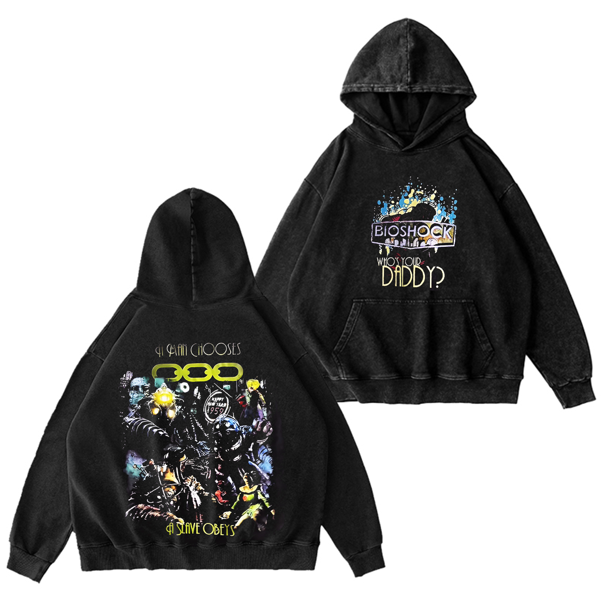 BioShock Vintage Oversized T-shirt/Crewneck/Hoodie