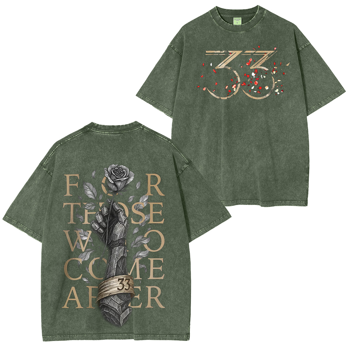 Clair Obscur Expedition 33 Unisex Washed T-shirt/Crewneck/Hoodie