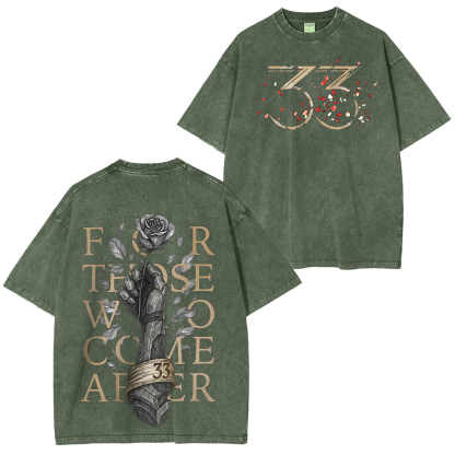 Clair Obscur Expedition 33 Unisex Washed T-shirt/Crewneck/Hoodie