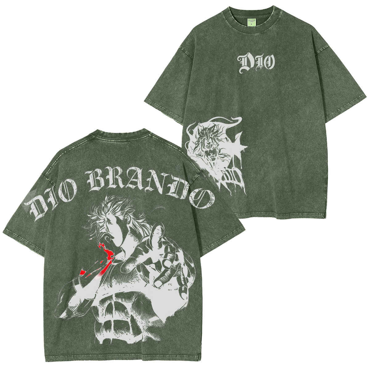 JoJo's Dio Brando Unisex  Washed T-Shirt