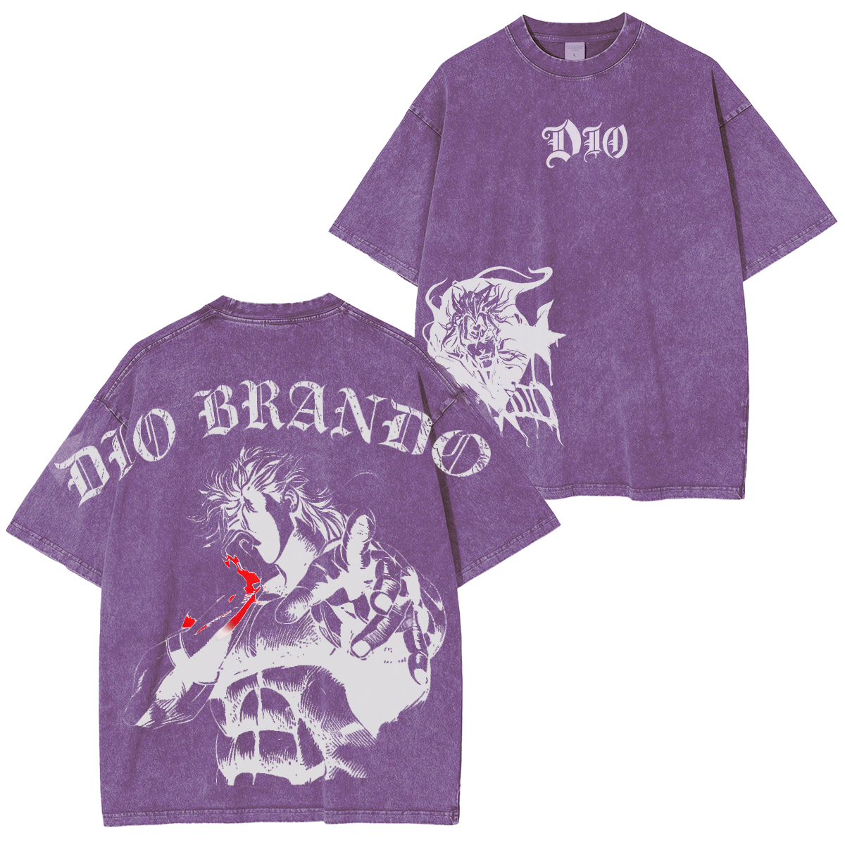 JoJo's Dio Brando Unisex  Washed T-Shirt
