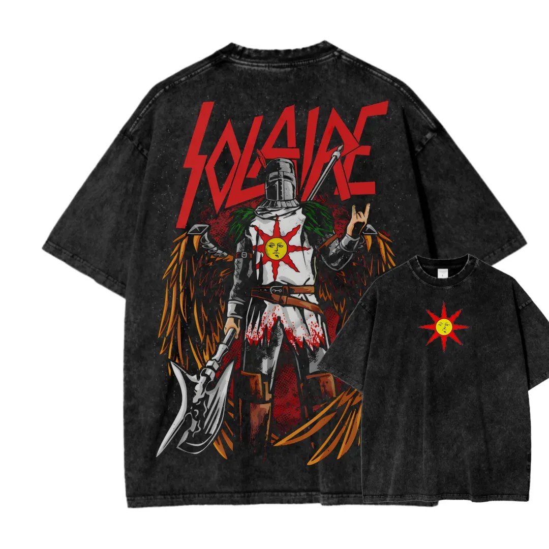 Dark Souls Unisex Fit Washed T-Shirt 2506018930