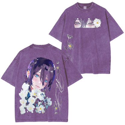 Chainsaw Man Reze Vintage Washed T-shirt/Crewneck/Hoodie