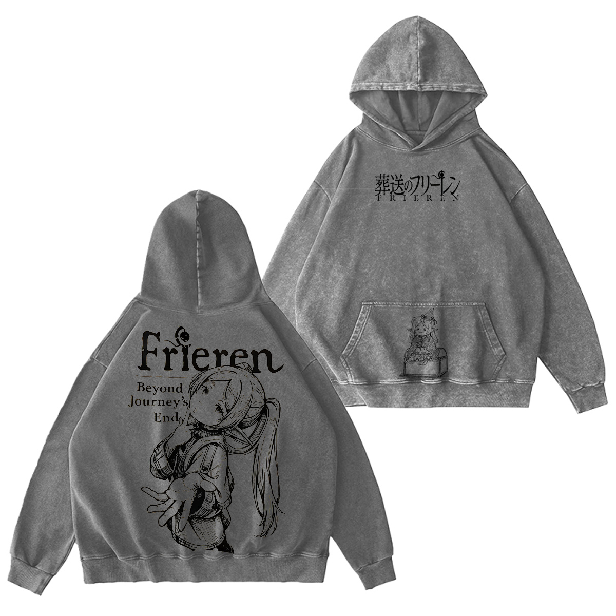 Frieren Beyond Journey's End Oversized T-shirt/Crewneck/Hoodie