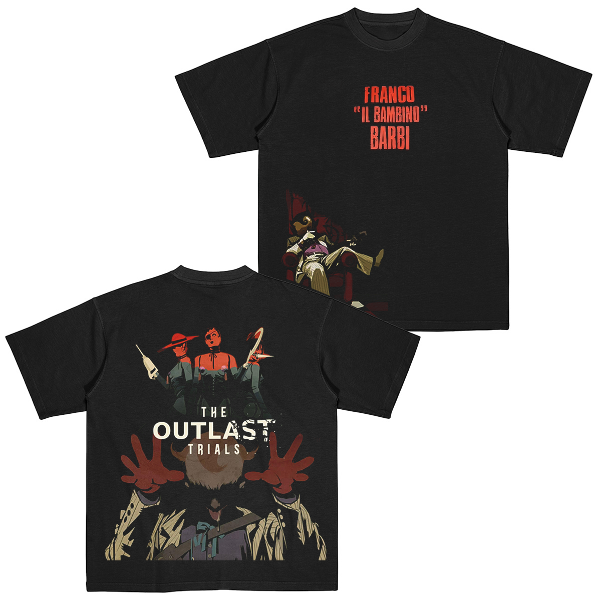The Outlast Trials Unisex Oversized T-shirt/Crewneck