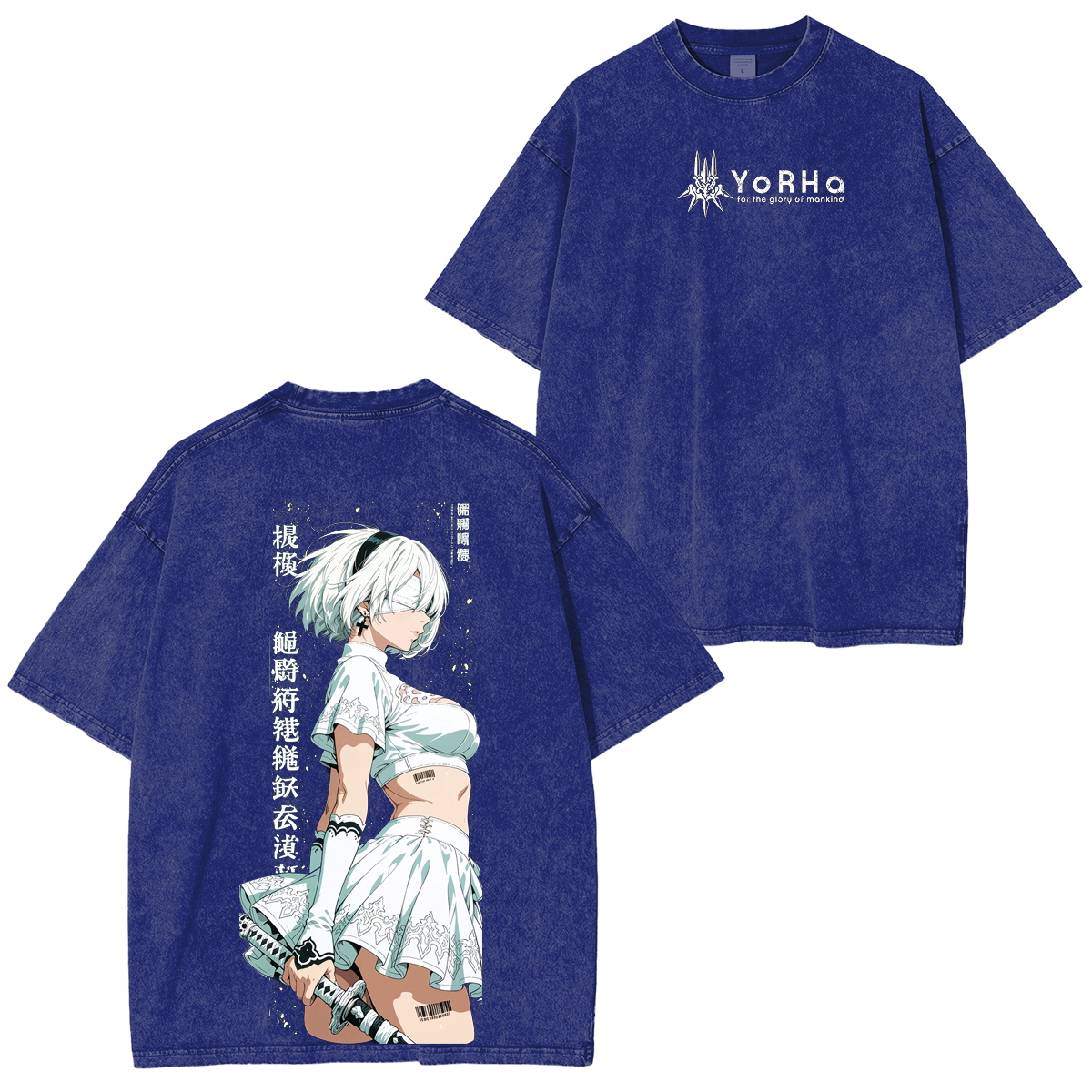 NieR: Automata Washed T-shirt/Crewneck/Hoodie