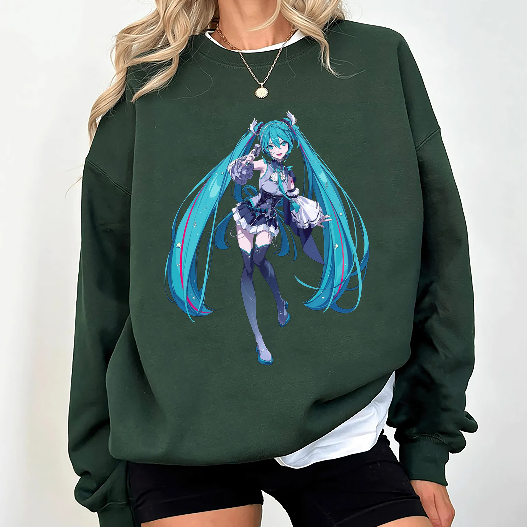 Hatsune Miku Vintage Washed T-shirt/Crewneck/Hoodie