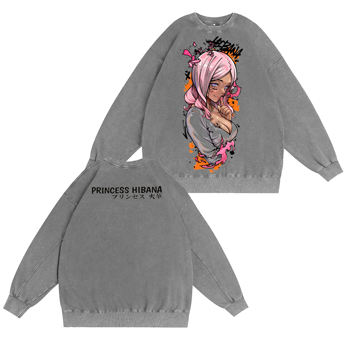 Hibana Fire Force Oversized T-shirt/Crewneck/Hoodie
