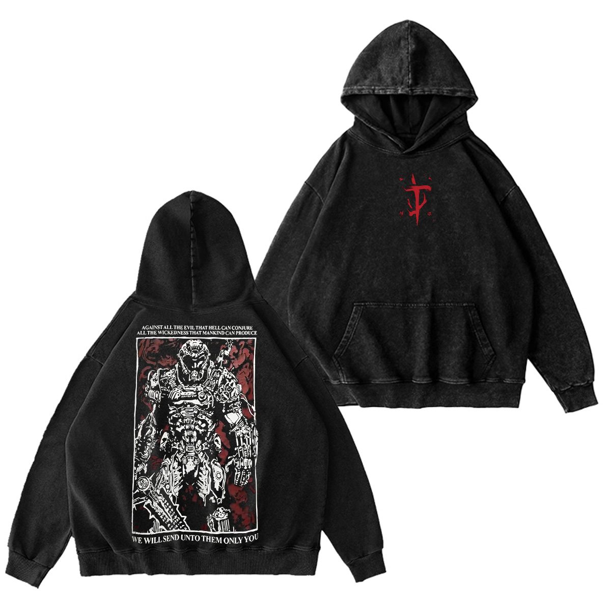 Doom Slayer Oversized T-shirt/Crewneck/Hoodie