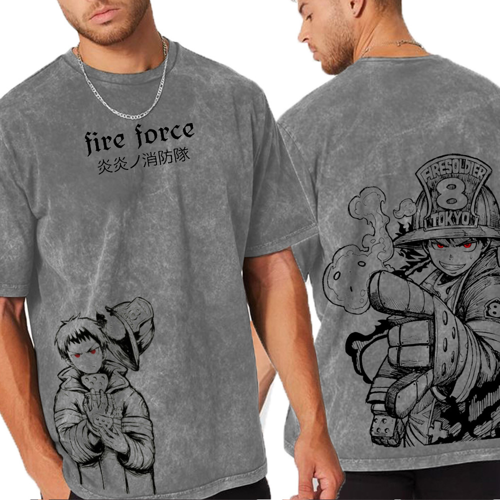 Fire Force Oversized T-shirt/Crewneck/Hoodie