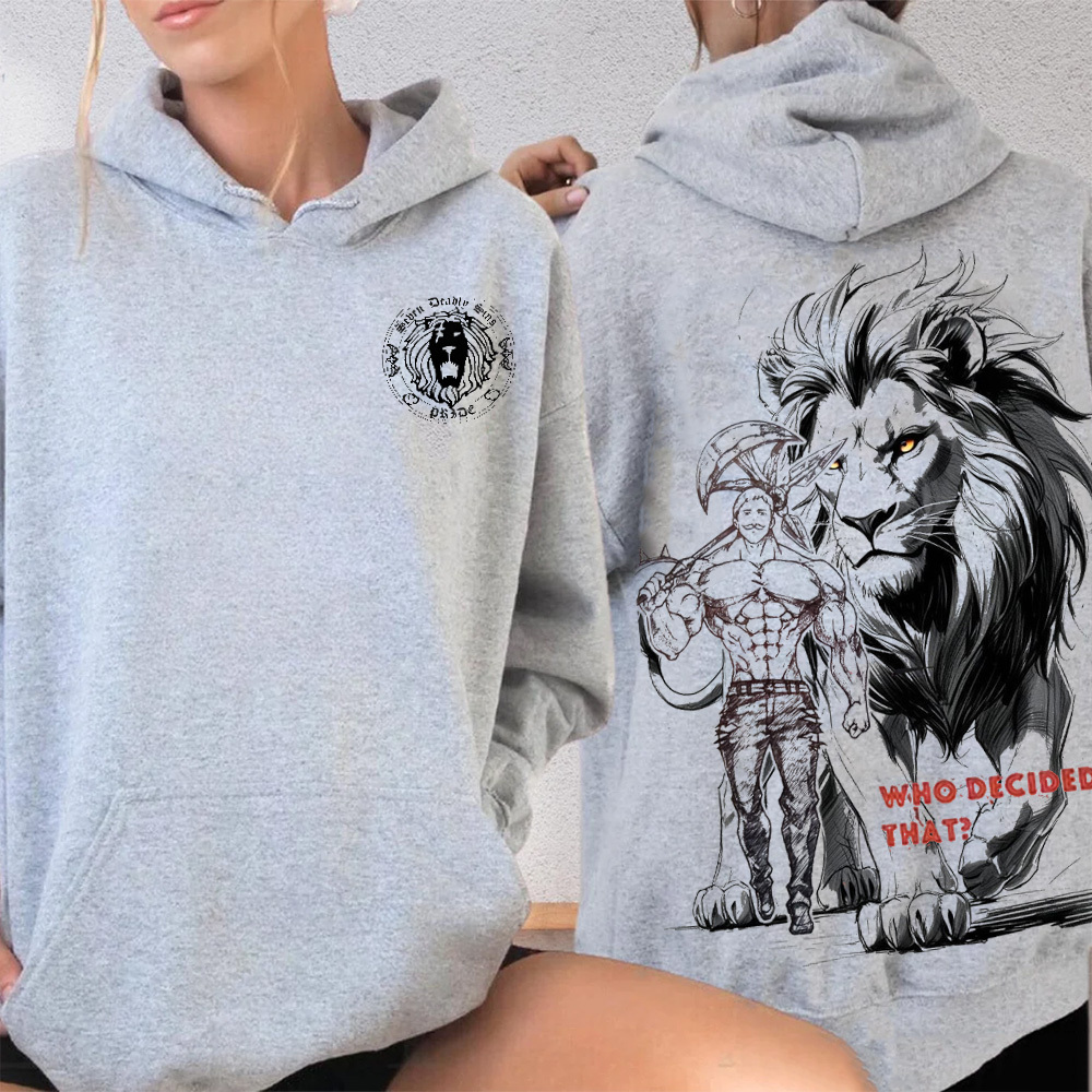 Seven Deadly Sins Oversized T-shirt/Crewneck/Hoodie