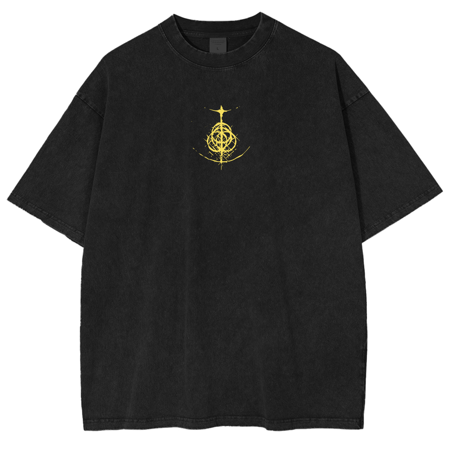 Elden Ring The Tarnished Heavy Metal Game T-shirt