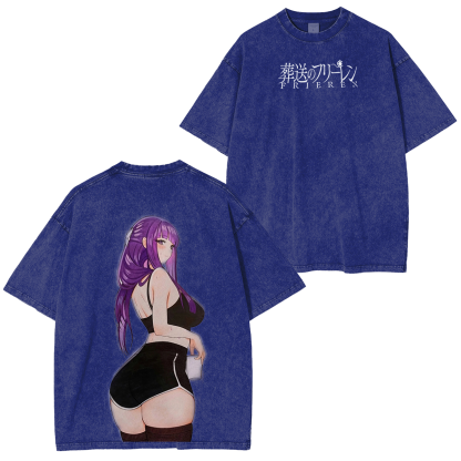 Frieren: Beyond Journey's End  Unisex  Washed T-Shirt