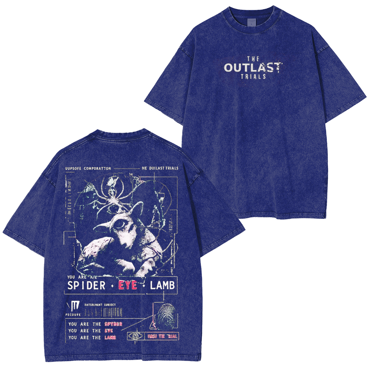 The Outlast Trials Spider Unisex Washed T-Shirt
