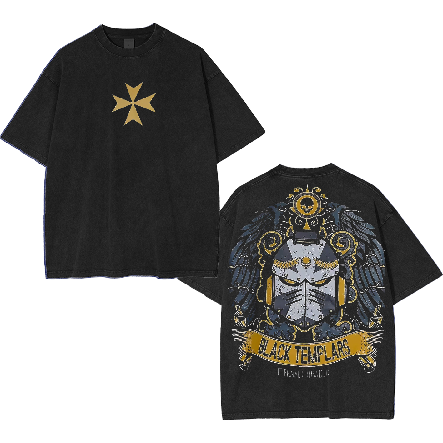 Black Templars Oversized T-shirt/Crewneck/Hoodie