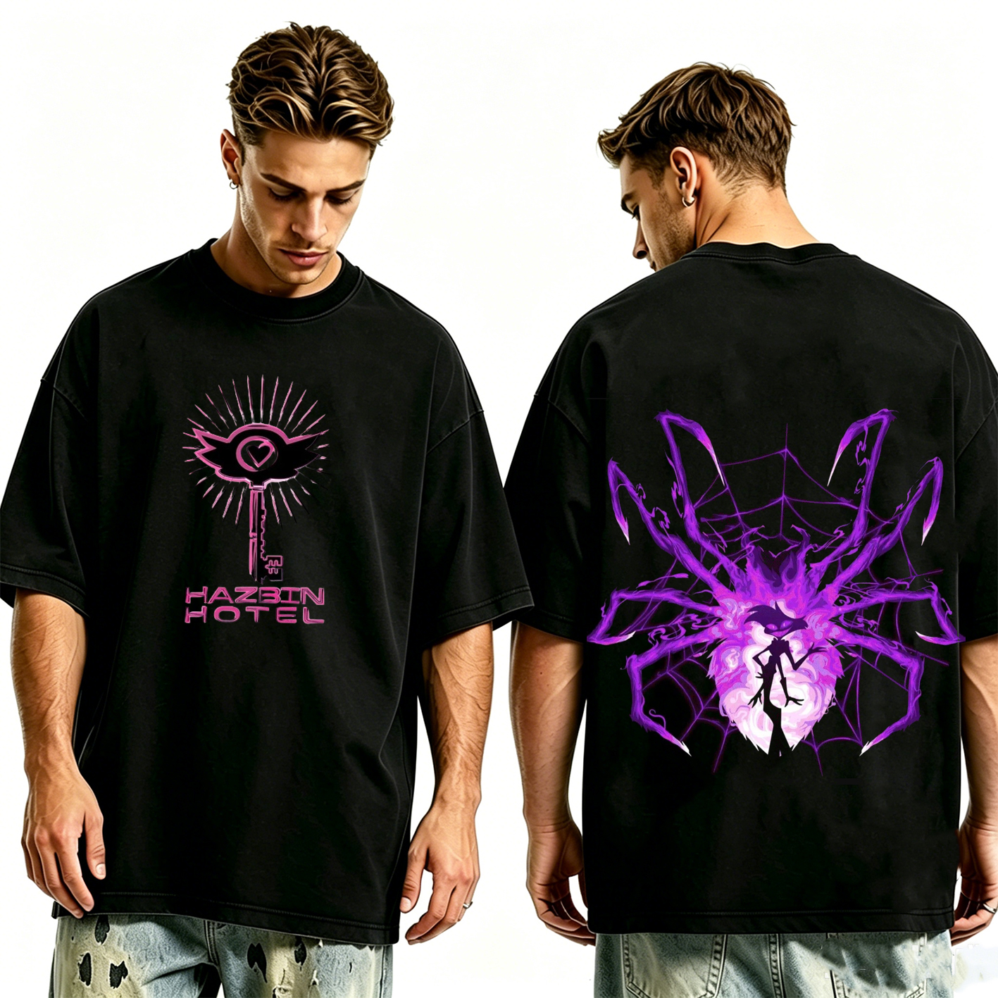 Hazbin Hotel Key Oversized T-shirt/Crewneck/Hoodie
